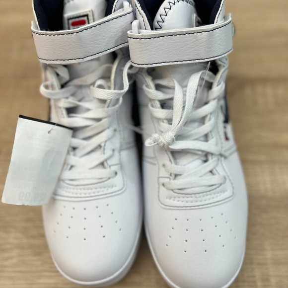 FILA Mid Top Stitch Men's Shoes Size 10.5 White FM01159-125 New - Picture 3 of 7